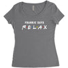 Frankie Says Relax Women's Triblend Scoop T-shirt