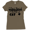 pet lover animal Ladies Fitted T-Shirt