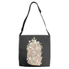 bad tempered rodents Adjustable Strap Totes
