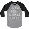coffee tee 3/4 Sleeve Shirt