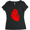 heart Women's Triblend Scoop T-shirt