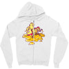 hot macs wrestling in cheese Zipper Hoodie