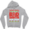 bad santa Zipper Hoodie