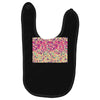 pink triangle print Baby Bibs