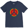 watermelon peace sign V-Neck Tee