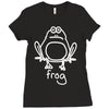 frog Ladies Fitted T-Shirt