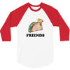 Best Friends Tacos 3/4 Sleeve Shirt