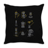 coffee equipment Throw Pillow