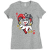 quinn of diamonds Ladies Fitted T-Shirt