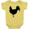 Chicken and Little Chick Baby Bodysuit