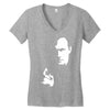 steven seagal   high quality Women's V-Neck T-Shirt