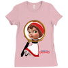 Sherlock Gnomes Ladies Fitted T-Shirt