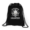zombie hunter best trending Drawstring Bags