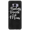 badass feminist cat mom Samsung Galaxy S8 Plus