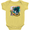 dragons by my side Baby Bodysuit