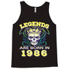 legends are born in 1986 hoodie 9 Tank Top