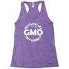 gmo test subject v2 anti gmo soy fruit vegetables Racerback Tank