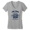 neva quit Women's V-Neck T-Shirt