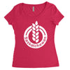 saskatchewan canada Women's Triblend Scoop T-shirt