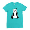 crying panda Ladies Fitted T-Shirt