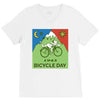Bicycle Day t-shirt   1943 vintage (albert hofmann lsd) V-Neck Tee