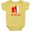 job well done batle royal gaming Baby Bodysuit