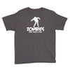 zombies only want a hug bad taste haloween zombie pop culture gift Youth Tee