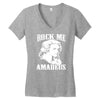 mozart tribut Women's V-Neck T-Shirt