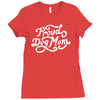 proud dog mom Ladies Fitted T-Shirt