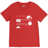 camping kinda girl V-Neck Tee