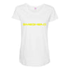 smeghead Maternity Scoop Neck T-shirt