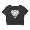 dripping diamond Crop Top