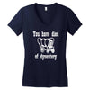 you have died of dysentery Women's V-Neck T-Shirt