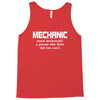 mechanic mens funny Tank Top
