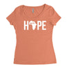gift hope Women's Triblend Scoop T-shirt