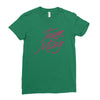 team miley Ladies Fitted T-Shirt