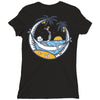 skull summer Ladies Fitted T-Shirt