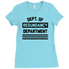 redundancy Ladies Fitted T-Shirt