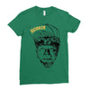 horror werewolf Ladies Fitted T-Shirt