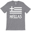 greece hellas greek flag T-Shirt