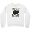 the cake is a lie Crewneck Sweatshirt