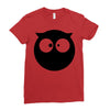 ghost burung Ladies Fitted T-Shirt