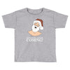 santa is coming Toddler T-shirt