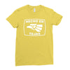 hecho en tejas Ladies Fitted T-Shirt