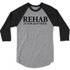funny t shirt rehab is for quitters rude tee offensive shirt 3/4 Sleeve Shirt