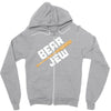 bear jew Zipper Hoodie