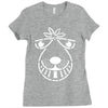 spacehopper ~ mens funny retro Ladies Fitted T-Shirt