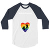 Worth The Wait Baby Foot 3/4 Sleeve Shirt