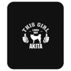 This Girl Loves Her Akita Mousepad