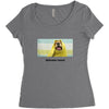 Shower Mood Women's Triblend Scoop T-shirt